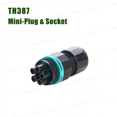 Electrical Connector IP68 - TH387 MINI CONNECTOR PLUG & SOCKET