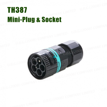 Electrical Connector IP68 - TH387  MINI CONNECTOR PLUG & SOCKET