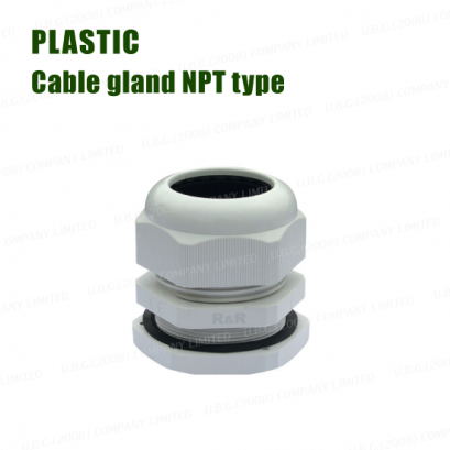 Cable gland - PLASTIC NPT TYPE