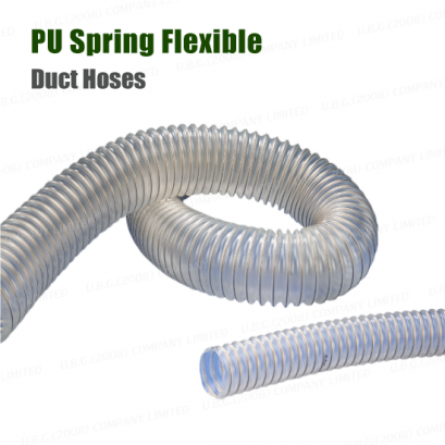 Flexible Ducts Hoses - PU Spring Flex