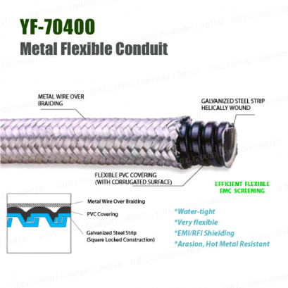 Flexible conduit - YF-70400 Metal Flexible Conduit