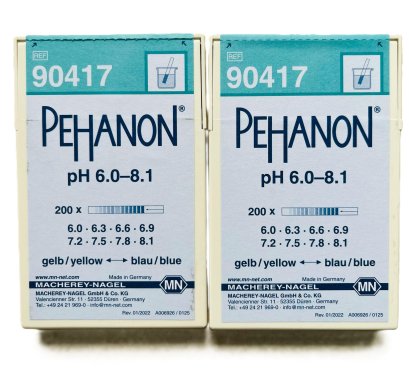 กระดาษวัดค่ากรดด่าง PEHANON ยี่ห้อ MN