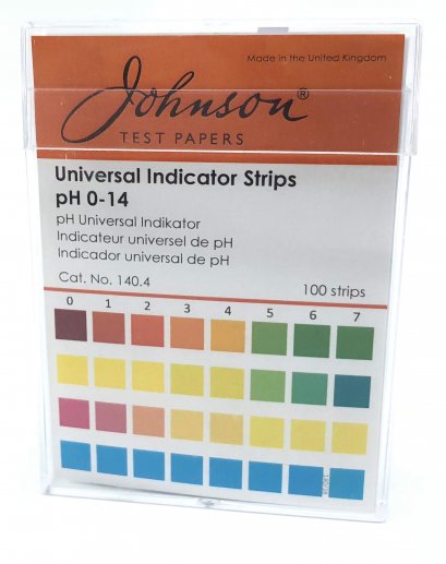 Universal Indicator Strip pH 0 - 14(กระดาษวัดพีเอช)