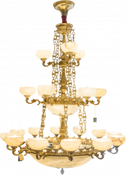 Harriet Chandelier โคมไฟระย้าหินอ่อน