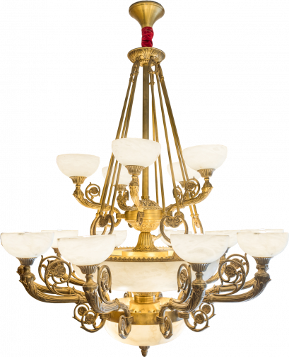 Terrance Chandelier โคมไฟระย้าหินอ่อน