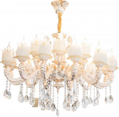 Flory Chandelier แชนเดอเรียคริสตัลหรูหรา