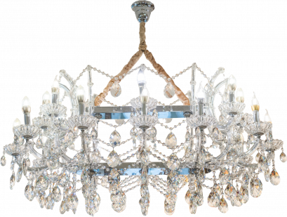 Aubrey Chandelier แชนเดอเรียคริสตัลหรูหรา