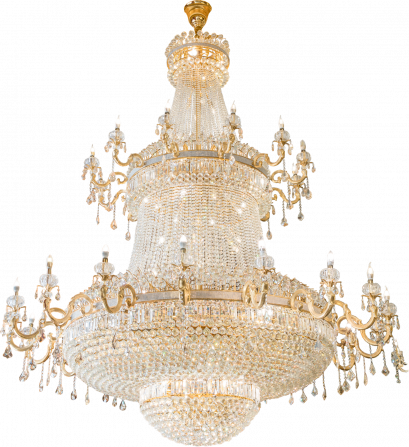 Christelle Grande Chandelier แชนเดอเรียคริสตัลหรูหรา