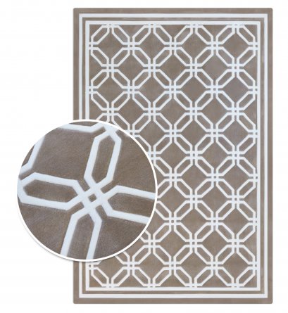 พรมทอมือดีไซน์โมเดิร์น Style Modern