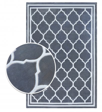 พรมทอมือดีไซน์โมเดิร์น Style Modern