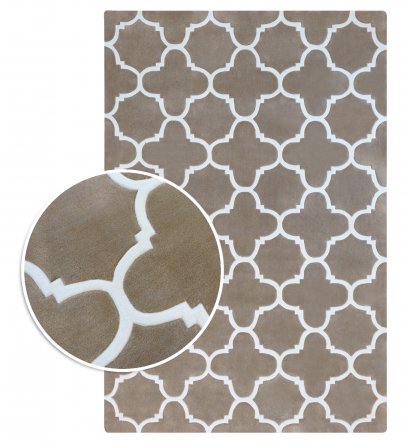 พรมทอมือดีไซน์โมเดิร์น Style Modern