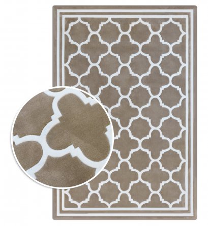 พรมทอมือดีไซน์โมเดิร์น Style Modern