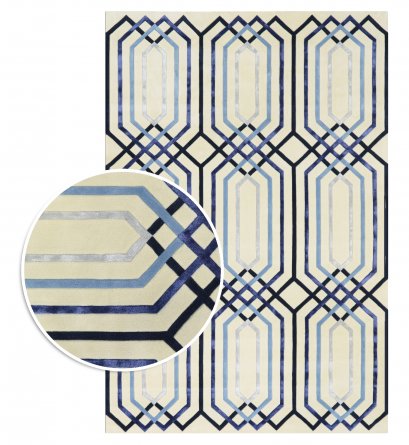 พรมทอมือดีไซน์โมเดิร์น Style Modern