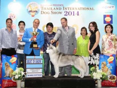 Thailand International Dog Show 2014(FCI7)