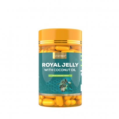VITATREE Royal Jelly with Coconut Oil (120 Capsules)