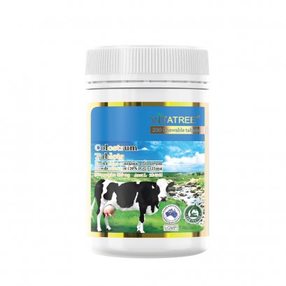 Vitatree Colostrum 820mg 200 Chewable Tablets