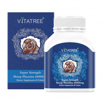 Vitatree Premium Sheep Placenta 60000mg 2x60 Tablets