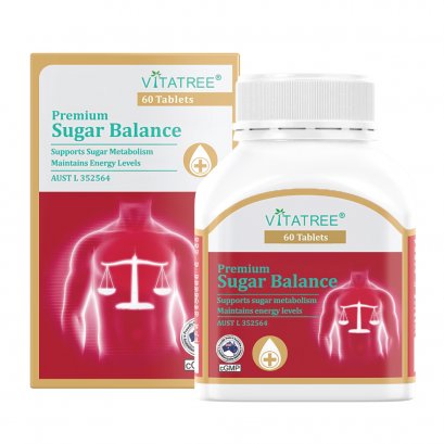 Vitatree Premium Sugar Balance 60 Capsules
