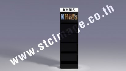 งานชั้นวางไม้ติดลามิเน็ต