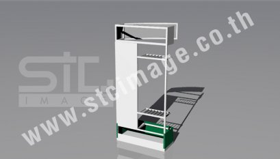 ชั้นวางสินค้าดิสเพลย์ จระเข้