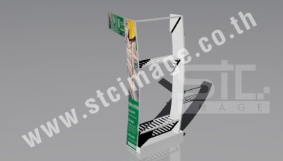 ชั้นวางสินค้าดิสเพลย์ จระเข้