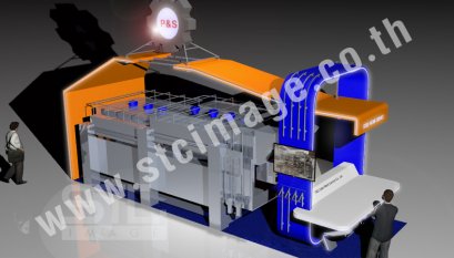 บูธโครงสร้าง-P&amp;S steet work service