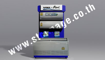 โต๊ะสาธิตสินค้า แบบพับได้-อุปกรณ์ส่งเสริมการขาย