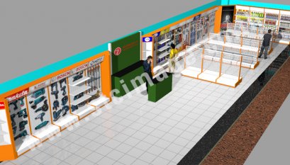 ชั้นวางโชว์รูม