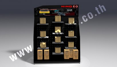 ชั้นวางโฆษณาสินค้า HINO