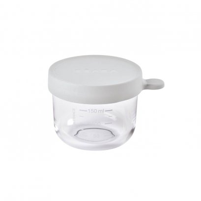 กระปุกแก้วเก็บอาหาร ฝาสูญญากาศ 150 ml Conservation Glass Jar - LIGHT GREY