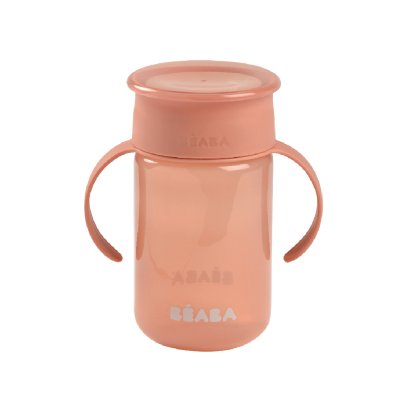 ถ้วยหัดดื่ม Training Cup 360° with Lid - Pink