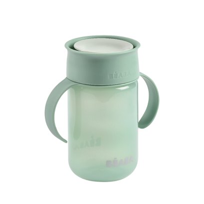 ถ้วยหัดดื่ม Training Cup 360° with Lid - Sage Green