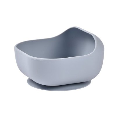 ชามซิลิโคนก้นดูด Silicone Suction Bowl - Pebble