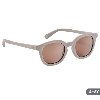 แว่นกันแดดเด็ก Sunglasses (4-6 y) Square Velvet Grey