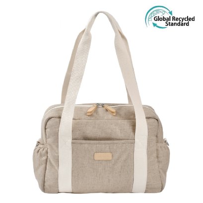 กระเป๋าเปลี่ยนผ้าอ้อม Paris Changing Bag Eco Fabric - Heather Beige
