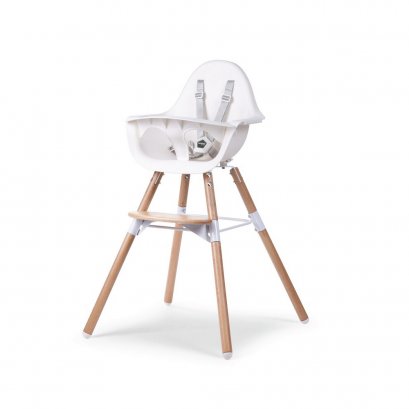 เก้าอี้อเนกประสงค์ รุ่น EVOLU 2 CHAIR NATURAL / WHITE 2 in 1 + BUMPER