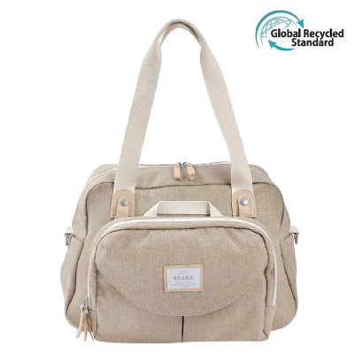 กระเป๋าเปลี่ยนผ้าอ้อม Geneva II Changing Bag Eco Fabric - Heather Beige
