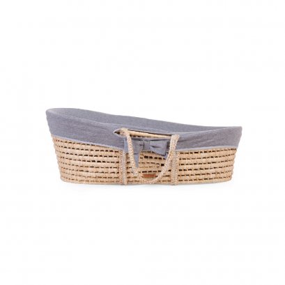 ตะกร้านอนเด็ก Moses Basket  - Jersey Grey