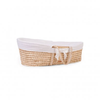ตะกร้านอนเด็ก Moses Basket  - Jersey Offwhite