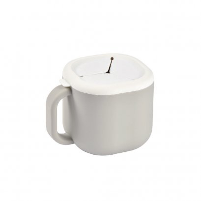 กระปุกใส่อาหารว่าง Pick 'n' Snack Silicone Snack Cup - Velvet Grey