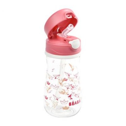 Straw Cup 350 ml - Dark Pink