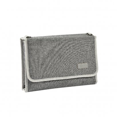 กระเป๋าเปลี่ยนผ้าอ้อม On-the-go Changing Pouch - Heather Grey