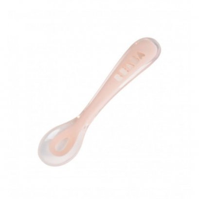 2nd age soft silicone spoon - PINK