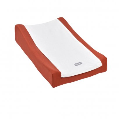 SOFALANGE Changing Mat with Removable Terry Towel Fitted Sheet - Brick