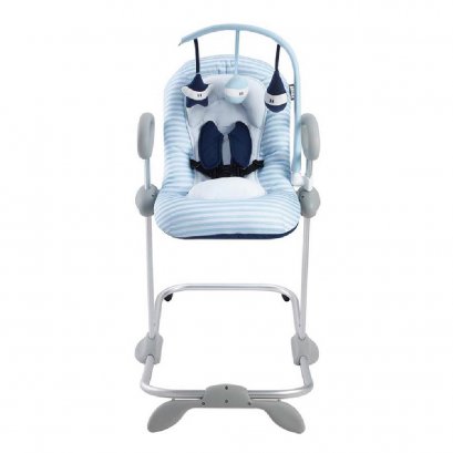 Up &amp; Down Bouncer III with Play Arch - BLUE SAILOR
