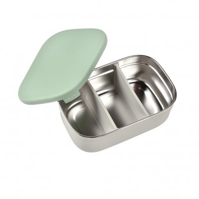 กล่องอาหารสแตนเลส Stainless Steel Lunch Box - Frosty Green / Grey