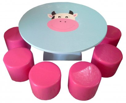 ชุดโต๊ะวัว_เก้าอี้