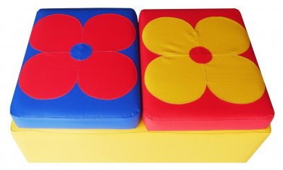 เก้าอี้ใส่ของเล่น2ช่อง