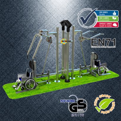 สถานีบริหารหัวไหล่ต้นแขนด้านนอก/บริหารหน้าอกหัวไหล่