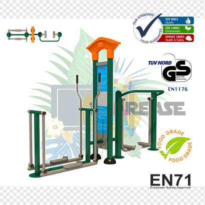 เดินอากาศบริหารขาข้อสะโพก/สกีอากาศบริหารแขนขาหัวไหล่